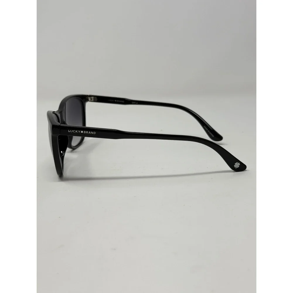 Lucky Brand Los Feliz Black Sunglasses Gradient Smoke Lens 58-16-140 Cat 3